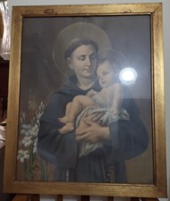 Antico dipinto olio su tela