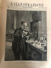 L'Illustrazione Italiana 40 1895 Pasteur Progetti Porte Bronzo Duomo Milano