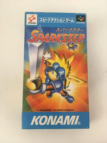 Sparkster snes super - sparkster,