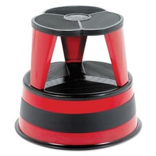 Cramer Industries 100143 Kik-Step Sgabello a gradini in acciaio - Rosso