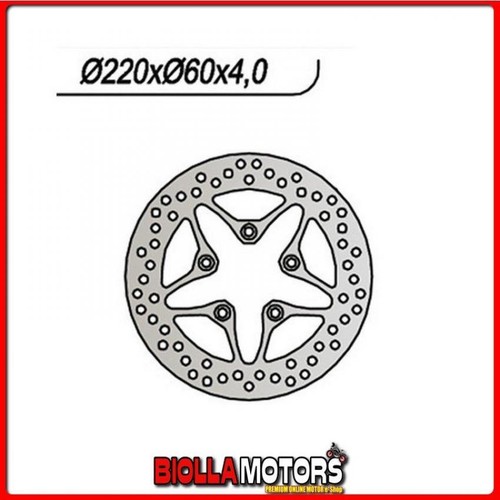 659017 disco freno - disco, anteriore