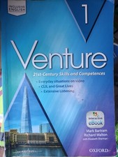 Venture 1 ISBN: 9780194721684 buone condizioni