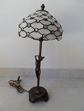 Tiffany glass lampshade - lampshade, lamp