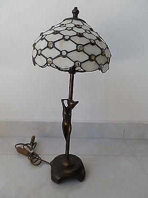 Lampada abatjour vetro tiffany - lampada,