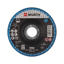 Dischi da Sbavo per Acciaio 115x7 Set 6pz - WÜRTH 0664161157