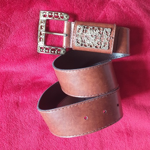 Cintura vintage marrone - , con