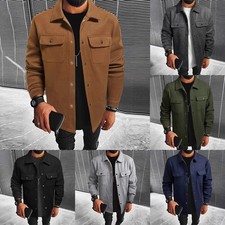 Cappotto uomo lana bavero