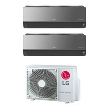 Climatizzatore LG Artcool Mirror Uv Nano Wifi Dual 9000+12000 Btu Inverter A+++