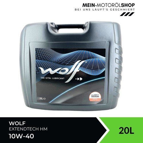 Wolf extendtech 10w - 10w-40, mb