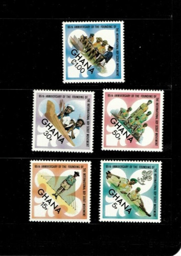 Ghana 1972 boy scouts set - -,