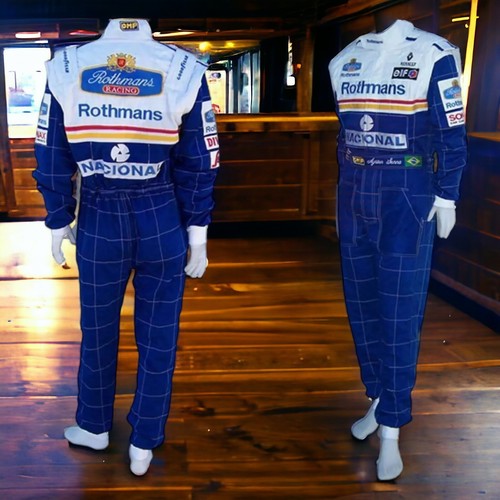 Tuta ayrton senna rothmans - senna,