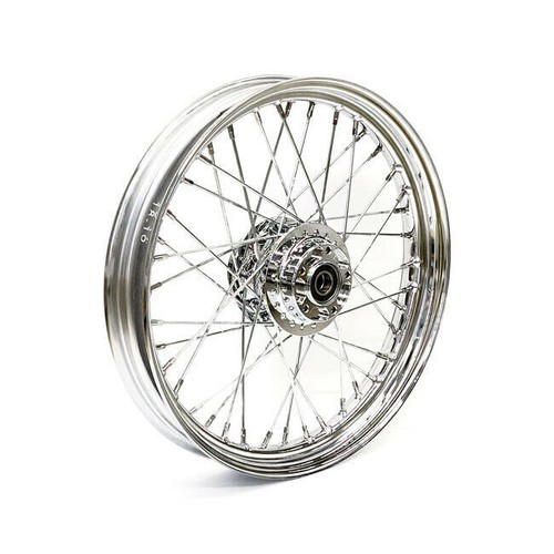 Ruota raggi cromata 5 x - ruota,
