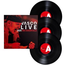 VASCO ROSSI - VASCO  LIVE 2025 The Essential 3LP NUOVO PREORDINE DAL 28 NOVEMBRE