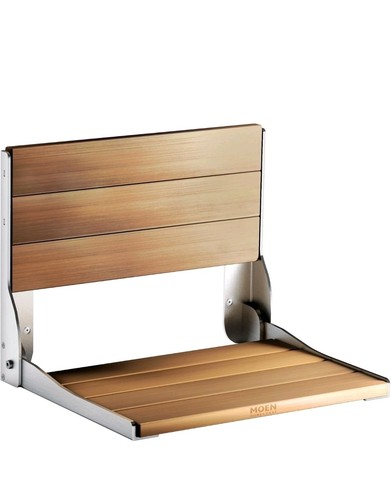 Moen sedile doccia legno - moen, teak