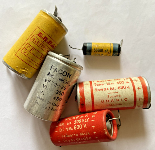 Condensatori vintage - 5,