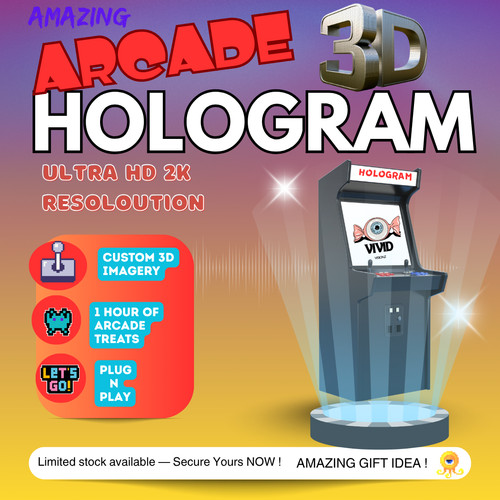 Espositore uomo olografico - , 3d