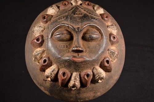 Autentica maschera igbo - un'autentica,