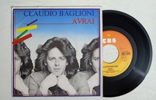 24187 45 giri 7" - Claudio Baglioni - Avrai - CBS 1982