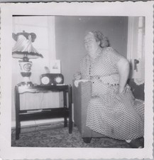 Fat Woman Polka Dot Dress
