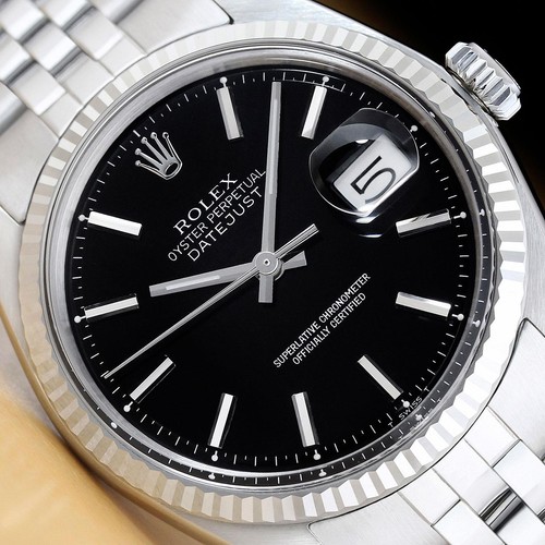 Rolex uomo datejust nero - rolex,