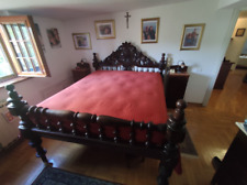 Letto Antico matrimoniale king Size Legno