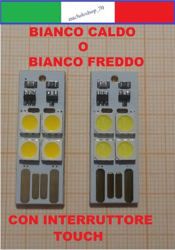 Luce led usb touch - led,