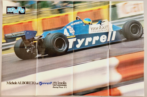 Poster michele alboreto - poster,