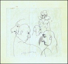  Disegni Originali China Maccari Mino