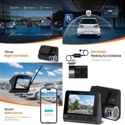 Dash cam auto anteriore - cam,
