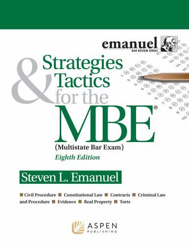 Bar review ser strategies - review, ser.: