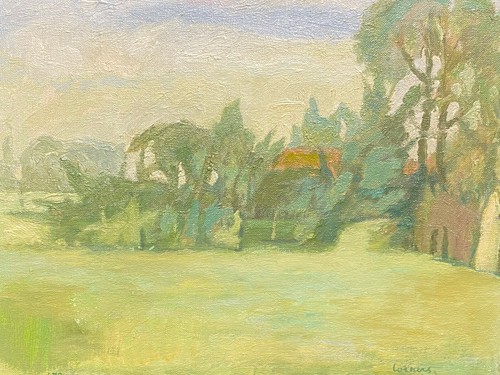 Quadro olio paesaggio del 1979 - olio,