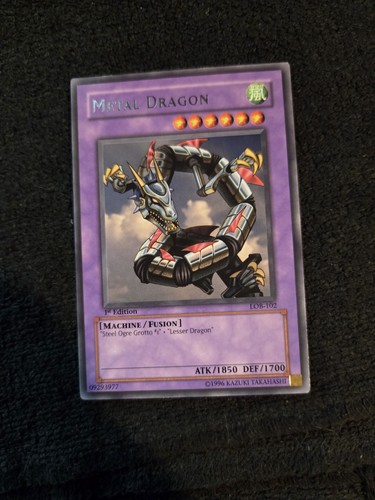 Yugioh metal dragon lob 053 - metal, lob-053