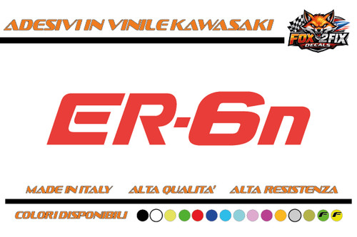 Adesivi motoer er6n - adesivi,
