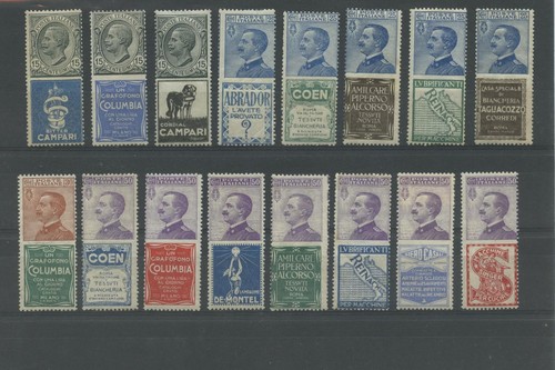 Regno 1924 pubblicitari cpl - pubblicitari,