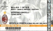 Biglietto di servizio UEFA