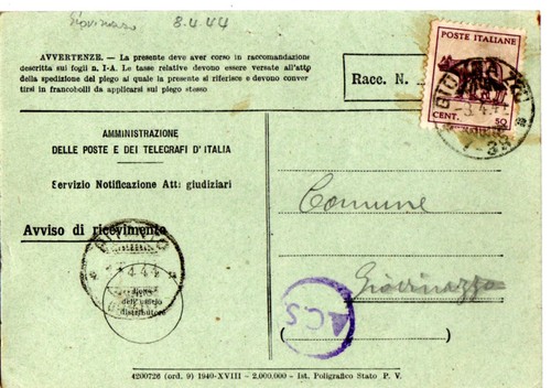 Lupa bari tipo su - di, i°