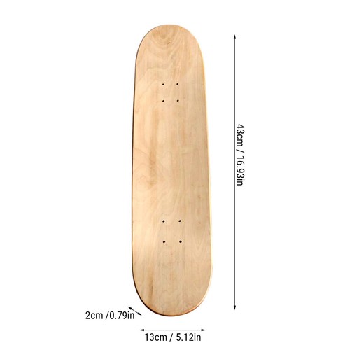 Mazzo skateboard vuoto - di,