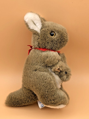 Peluche morbido canguro joey - morbido,