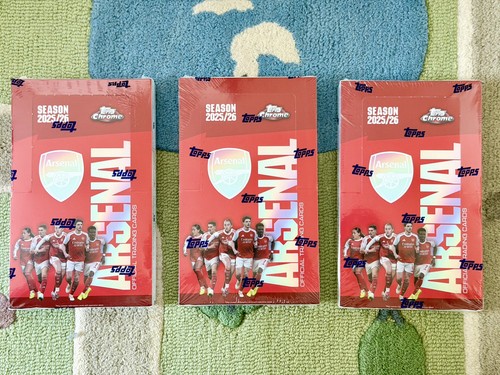 Topps chrome arsenal 2025 26 - arsenal, 2025/26
