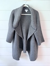 Kenar Gray Cocoon Swing Coat