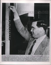 1953 Press Photo Meriden Miss