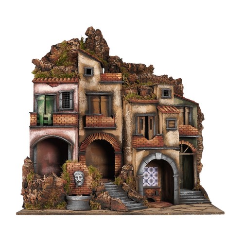 Presepe borgo con - , e