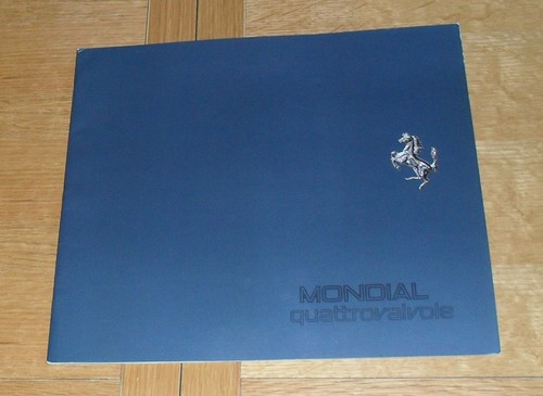 Brochure ferrari mondial 1983 - ferrari,