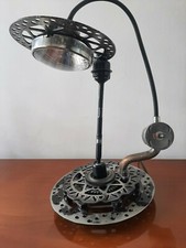 LAMPADA DA TAVOLO  FARO FIAT 500 VECCHIA 3 DISCHI FRENO PISTONE, INGRANAGGI