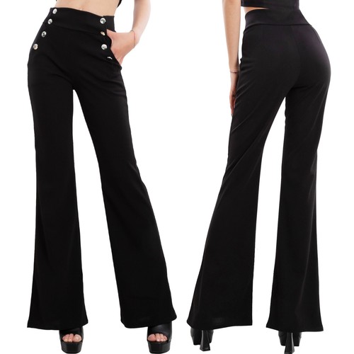 Pantaloni donna campana