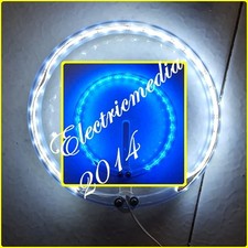 CORONCINA STELLARIO TUBOLARE A LED LUCE BIANCA/BLU/BIANCO CALDO