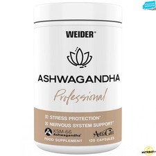 Weider Ashwagandha Professional - 120 caps Ashwagandha pura 