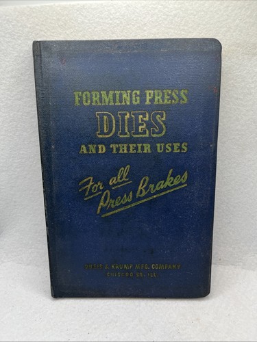 Forming press dies - dies, for