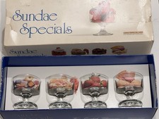 Tazza Sundae vintage fine