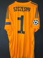 Juventus Szczesny match worn issued shirt adidas champions league Poland rare